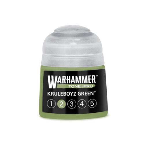 Paints and Paint Accessories Games Workshop - Warhammer Colour Tone Pro - Kruleboyz Green - 2 - 20-222 - Pre-Order - Cardboard Memories Inc.