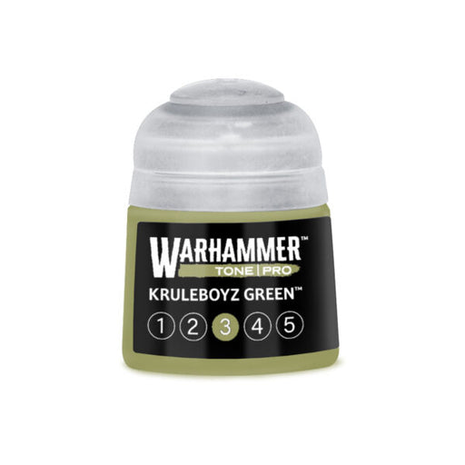 Paints and Paint Accessories Games Workshop - Warhammer Colour Tone Pro - Kruleboyz Green - 3 - 20-223 - Pre-Order - Cardboard Memories Inc.