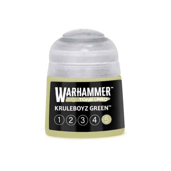 Paints and Paint Accessories Games Workshop - Warhammer Colour Tone Pro - Kruleboyz Green - 5 - 20-225 - Pre-Order - Cardboard Memories Inc.