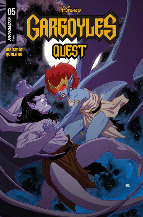 Comic Books Dynamite Entertainment - Gargoyles Quest (2024) 005 - CVR A Moss Variant Edition (Cond. FN/VF) - 22574 - Cardboard Memories Inc.