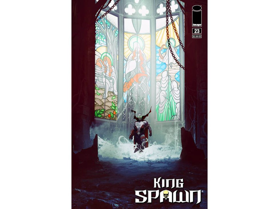 Comic Books Image Comics - King Spawn (2023) 023 (Cond. VF-) - CVR B Variant Edition - 18230 - Cardboard Memories Inc.