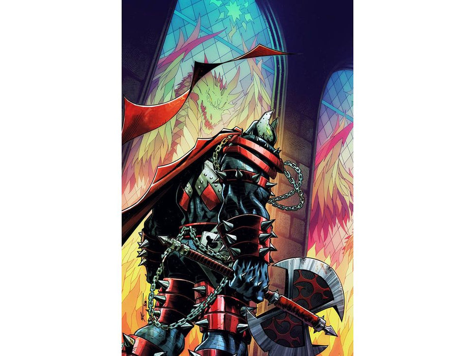 Comic Books Image Comics - Spawn Scorched 019 (Cond. VF-) - CVR C Keane Virgin Variant Edition - 18242 - Cardboard Memories Inc.