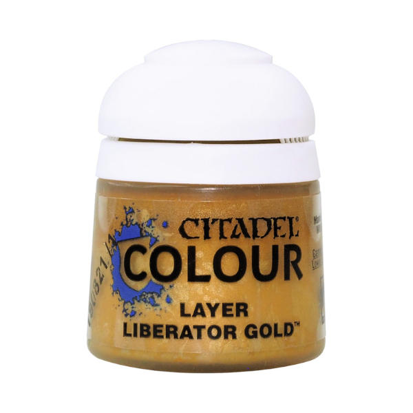 Paints and Paint Accessories Citadel Layer - Liberator Gold 12ml - 22-71 - Cardboard Memories Inc.