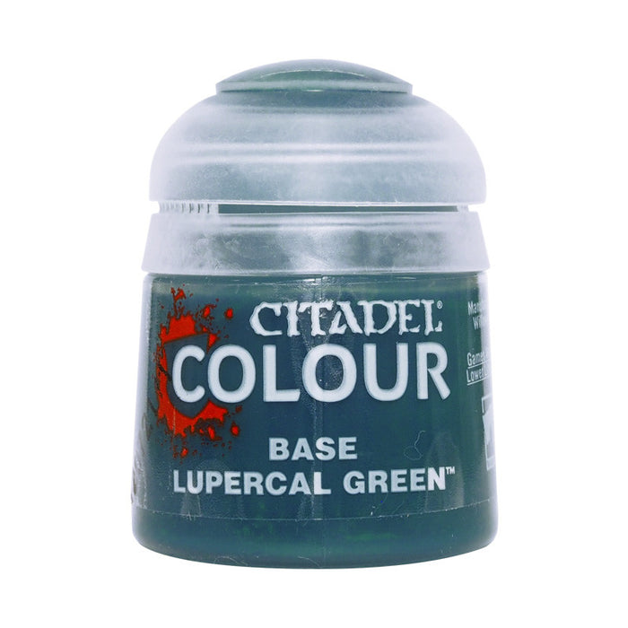 Paints and Paint Accessories Citadel Base - Lupercal Green - 21-45 - Cardboard Memories Inc.