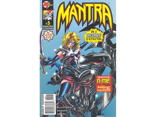 Comic Books Marvel Comics - Mantra (1995 2nd Series) 005 (Cond. VF-) - 19274 - Cardboard Memories Inc.