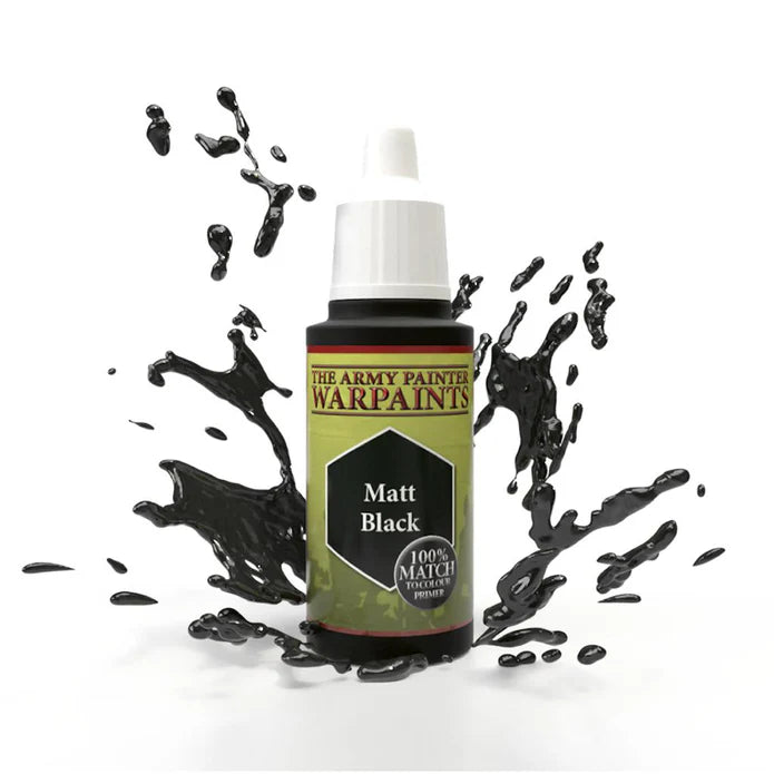 Army Painter - Warpaints - Matt Black - WP1101