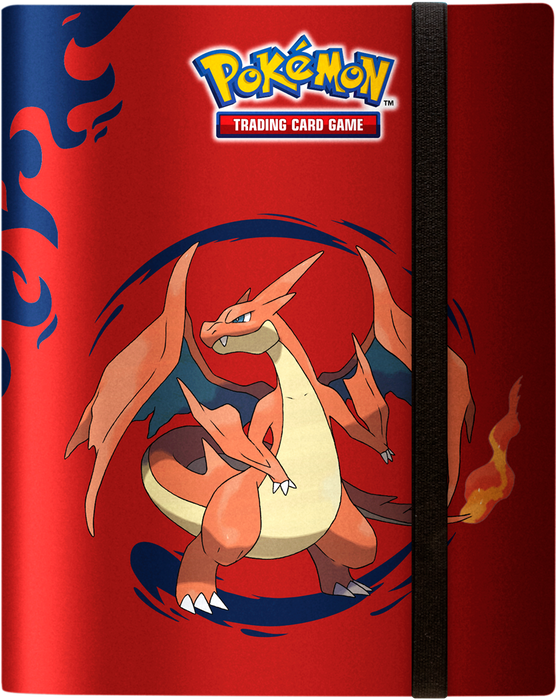 Trading Card Games Ultra Pro - Pokémon - Mega Charizard X and Mega Charizard Y - 9 Pocket Pro-Binder - Cardboard Memories Inc.
