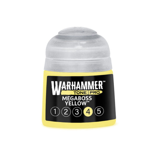 Paints and Paint Accessories Games Workshop - Warhammer Colour Tone Pro - Megaboss Yellow - 4- 20-204 - Cardboard Memories Inc.