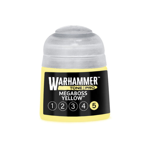 Paints and Paint Accessories Games Workshop - Warhammer Colour Tone Pro - Megaboss Yellow - 5 - 20-205 - Cardboard Memories Inc.