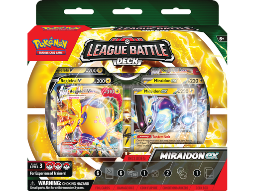 Trading Card Games Pokemon - League Battle Deck - Miraidon EX - Cardboard Memories Inc.