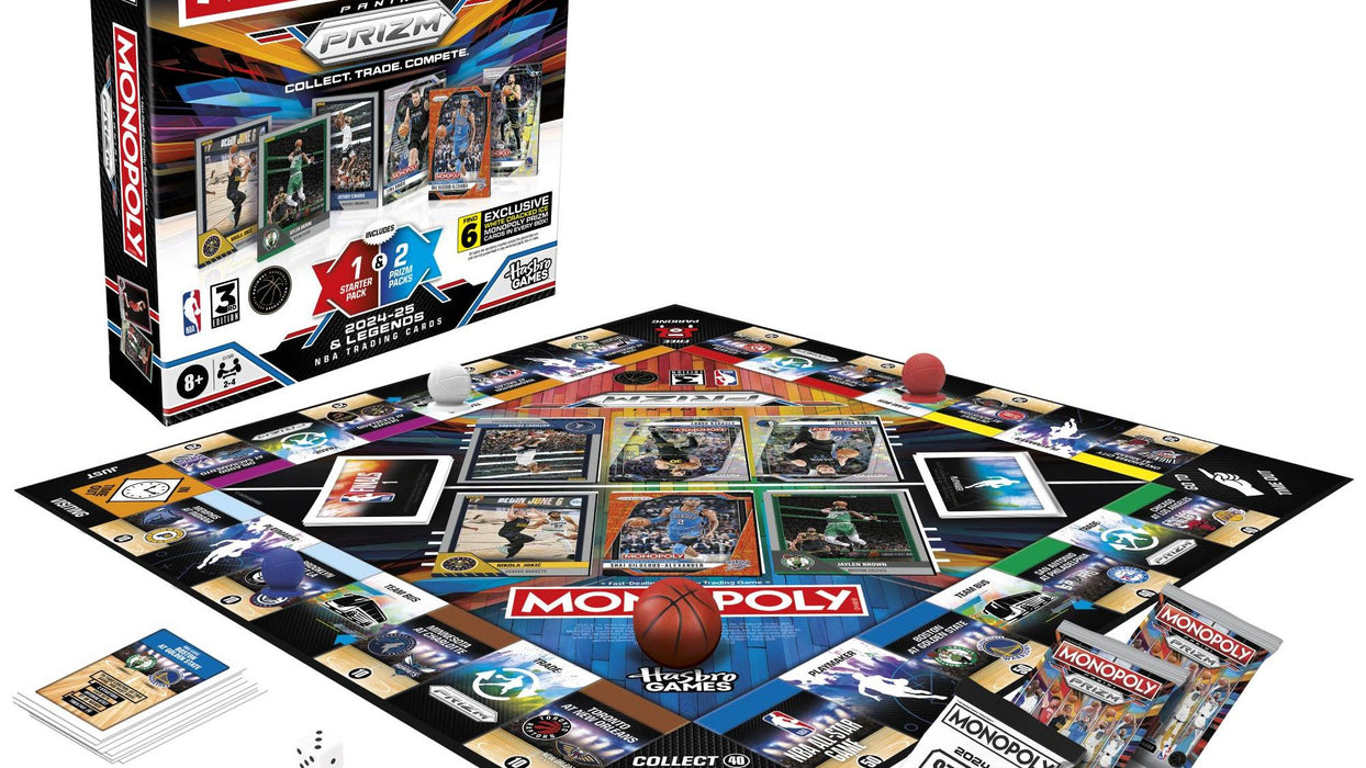 Sports Cards Panini - Monopoly - 2024-25 - Basketball - Prizm - Cardboard Memories Inc.