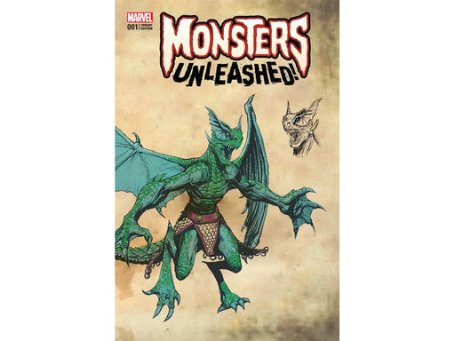 Comic Books Marvel Comics - Monsters Unleashed (2017 1st Series) 001 - CVR E McNiven Variant Edition (Cond. VF-) - 18668 - Cardboard Memories Inc.