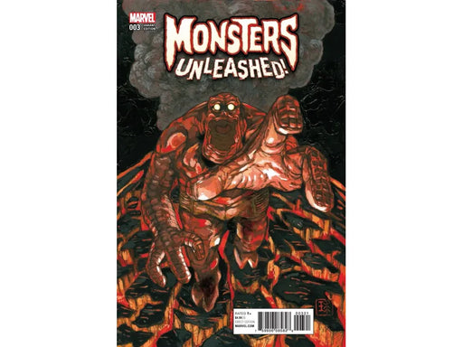 Comic Books Marvel Comics - Monsters Unleashed (2017 1st Series) 003 - CVR B Q-Hayashida Variant Edition (Cond. VF-) - 18676 - Cardboard Memories Inc.