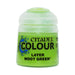 Paints and Paint Accessories Citadel Layer - Moot Green 12ml - 22-24 (New Barcode) - Cardboard Memories Inc.