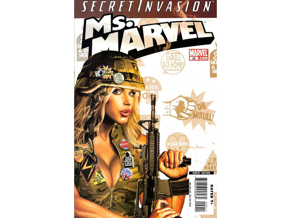 Comic Books, Hardcovers & Trade Paperbacks Marvel Comics - Ms. Marvel (2006 2nd Series) 029 (Cond. VF-) - 18955 - Cardboard Memories Inc.