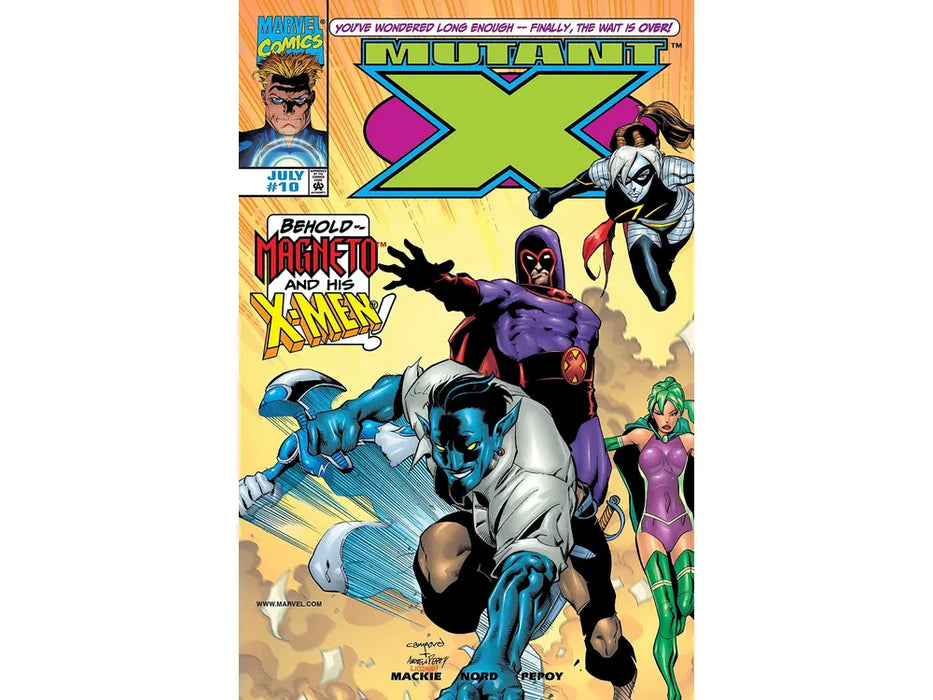 Comic Books, Hardcovers & Trade Paperbacks Marvel Comics - Mutant X (1998 1st Series) 010 (Cond. FN+) - 18925 - Cardboard Memories Inc.