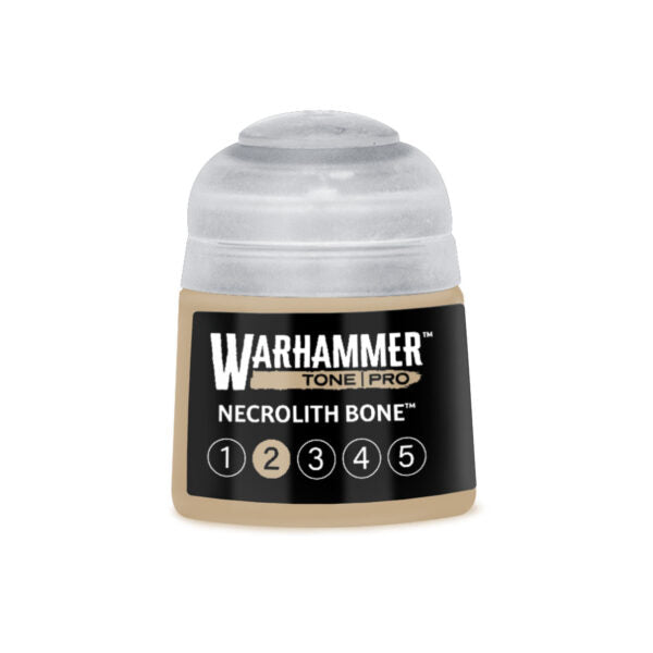 Paints and Paint Accessories Games Workshop - Warhammer Colour Tone Pro - Necrolith Bone - 2 - 20-052 - Pre-Order - Cardboard Memories Inc.
