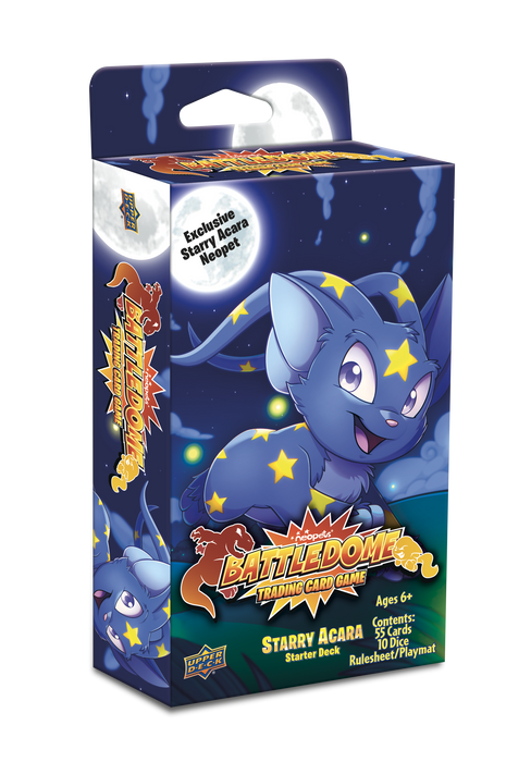 Upper Deck - Neopets Battledome - Starry Acara Starter Deck Cardboard Memories Inc. Upper Deck - Neopets Battledome - Starry Acara Starter Deck Cardboard Memories Inc.