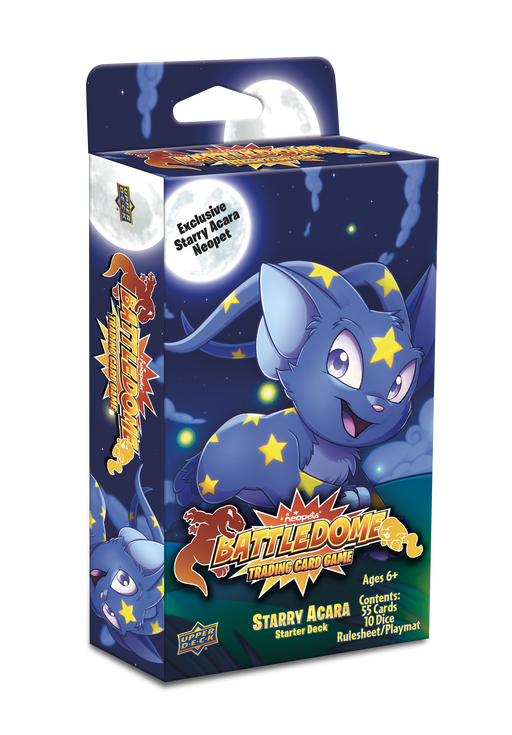 collectible card game Upper Deck - Neopets Battledome - Starry Acara - Starter Deck - CANADIAN ORDERS ONLY PLEASE - Cardboard Memories Inc.