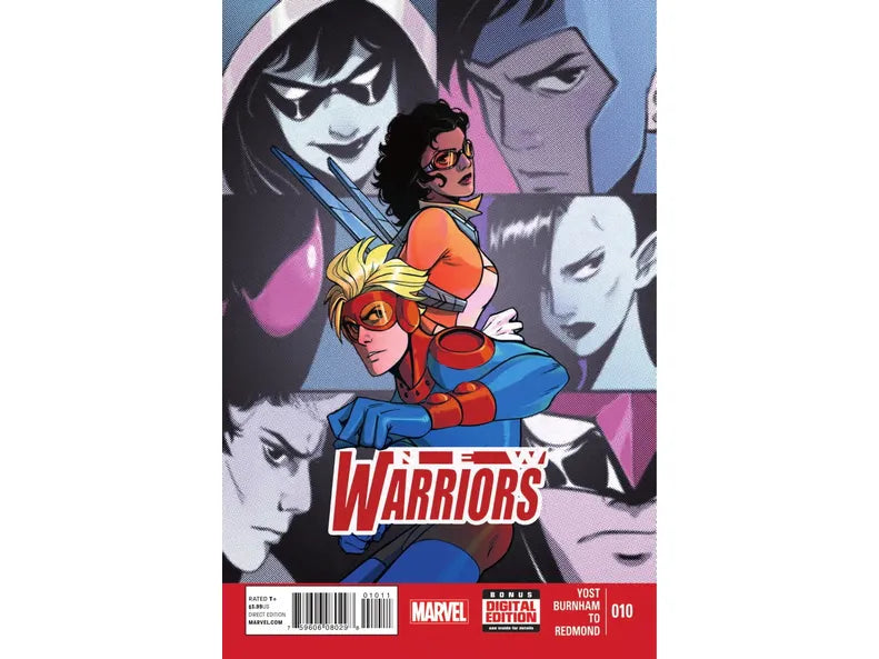 Comic Books Marvel Comics - New Warriors 010 (Cond. VF-) - 17188 - Cardboard Memories Inc.