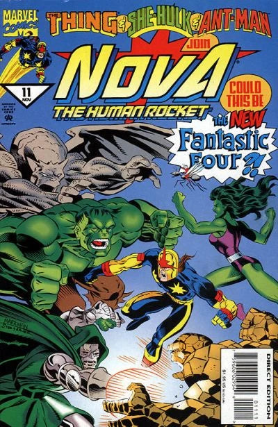 Comic Books Marvel Comics - Nova (1994 2nd Series) 011 (Cond. FN-) 21681 | Cardboard Memories Inc. 75960602954901111