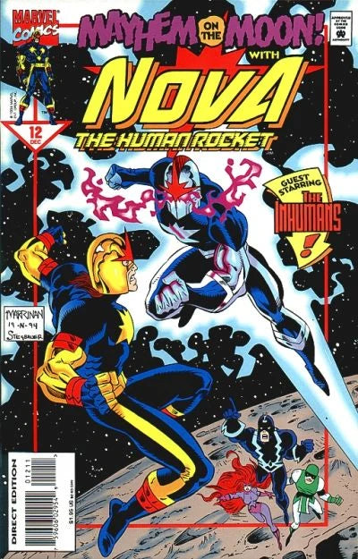 Comic Books Marvel Comics - Nova (1994 2nd Series) 012 (Cond. FN+) 21680 | Cardboard Memories Inc. 75960602954901211