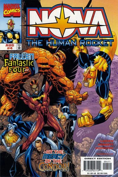Comic Books Marvel Comics - Nova (1993 3rd Series) 004 (Cond. FN+) 21674 | Cardboard Memories Inc. 75960604749900411