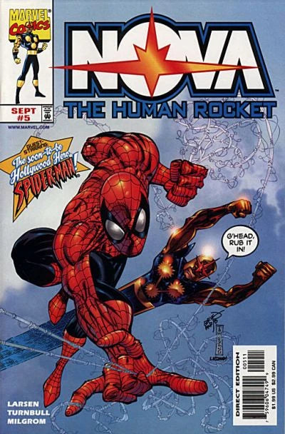 Comic Books Marvel Comics - Nova (1993 3rd Series) 005 (Cond. VG-) 21673 | Cardboard Memories Inc. 75960604749900511