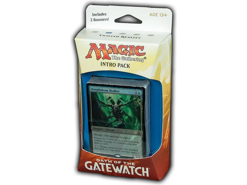 MTG Oath of the Gatewatch - Intro Pack - Twisted Reality Cardboard Memories Inc. MTG Oath of the Gatewatch - Intro Pack - Twisted Reality Cardboard Memories Inc.