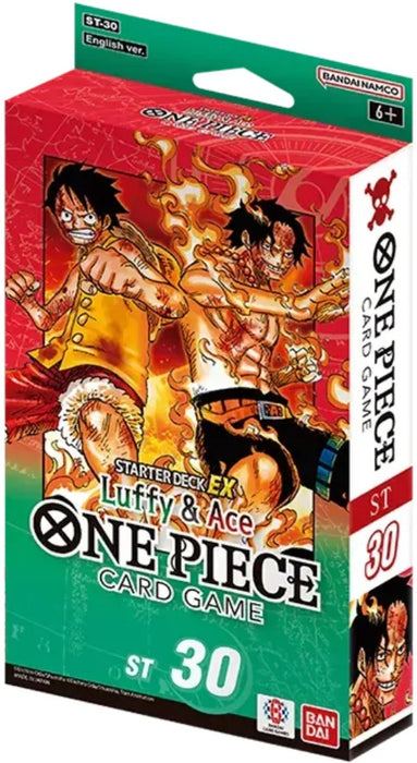 collectible card game Bandai - One Piece Card Game - ST30 - Luffy & Ace - Starter Deck EX - Cardboard Memories Inc.
