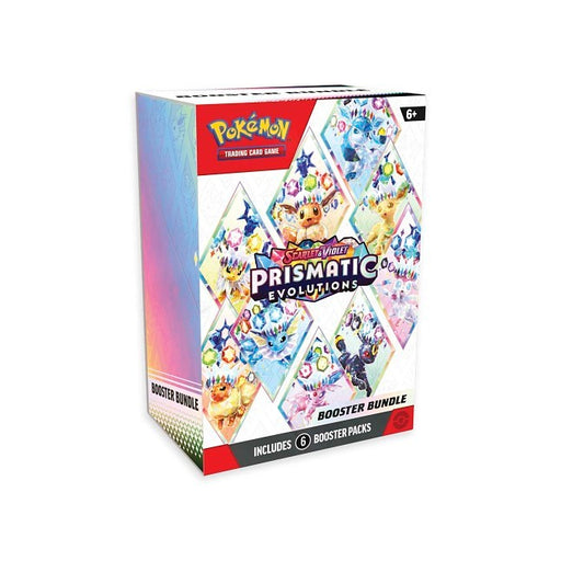 Trading Card Games Pokemon - Scarlet and Violet - Prismatic Evolutions - Booster Bundle - Cardboard Memories Inc.