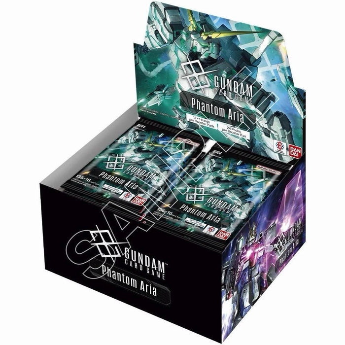 collectible card game Bandai - Gundam Card Game - GD-04 - Phantom Aria - Booster Box - Cardboard Memories Inc.
