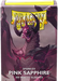 Supplies Arcane Tinmen - Dragon Shield Sleeves - Standard Size - Matte - Sparkles - Pink Sapphire - Package of 100 - Cardboard Memories Inc.