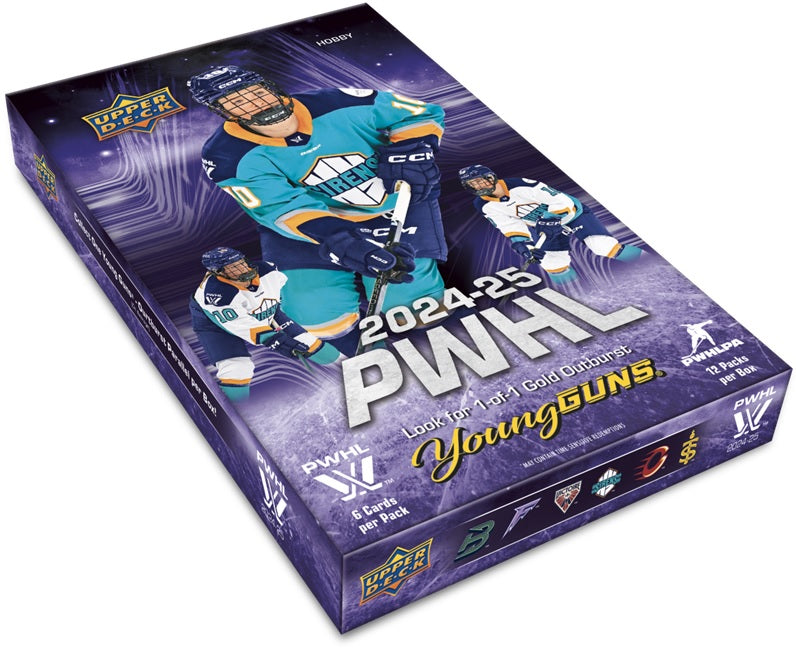 Sports Cards Upper Deck - 2024-25 - Hockey - PWHL - Hobby Box - Cardboard Memories Inc.
