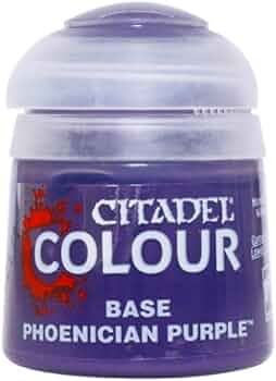 Paints and Paint Accessories Citadel Base - Phoenician Purple - 21-39 - Cardboard Memories Inc.