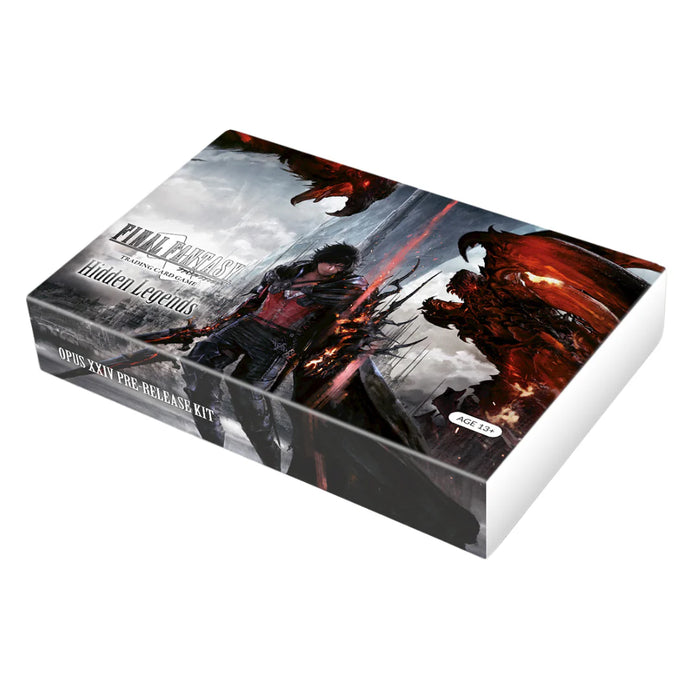 Trading Card Games Square Enix - Final Fantasy - Hidden Legends - Opus XXIV - Pre-Release Kit - Cardboard Memories Inc.