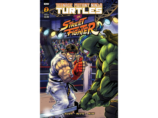 Comic Books IDW - TMNT VS Street Fighter (2023) 002 (of 005) (Cond VF-) 18117 - Cardboard Memories Inc.