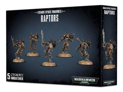 Collectible Miniature Games Games Workshop - Warhammer 40K - Chaos Space Marines - Raptors - 10th Edition - 43-13 - Cardboard Memories Inc.
