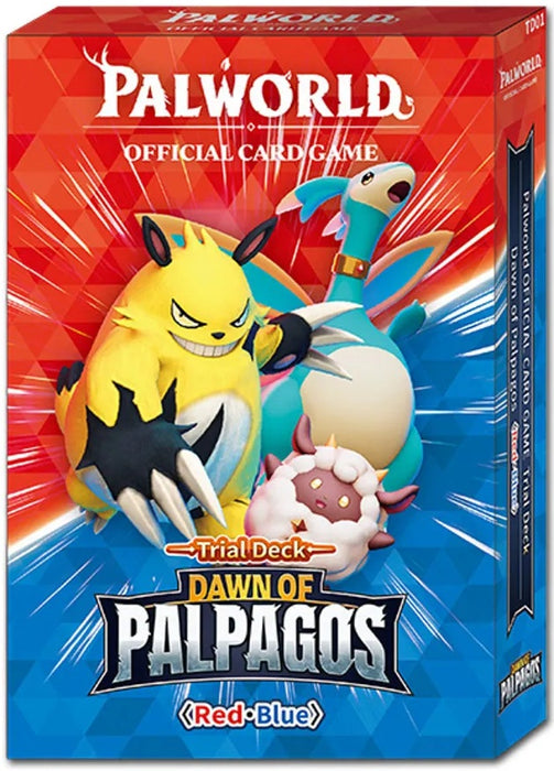 Trading Card Games Bushiroad - Palworld - Dawn of Palpagos - Red and Blue - Trail Deck - Cardboard Memories Inc.