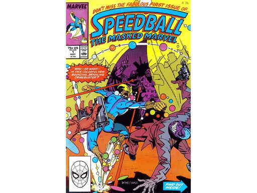 Comic Books Marvel Comics - Speedball (1989) 001 (Cond. FN) - 19165 - Cardboard Memories Inc.