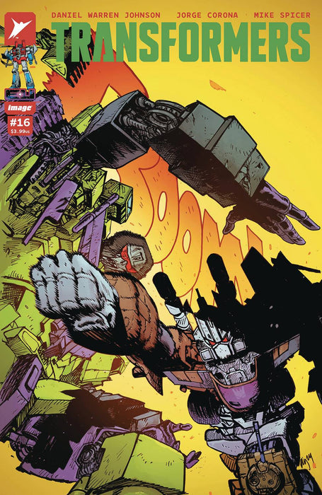Comic Books IDW Comics - Transformers (2023) 016 - Cover A Johnson & Spicer (Cond. VF-) - 22539 - Cardboard Memories Inc.