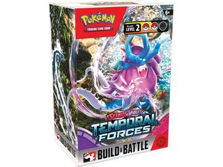 Trading Card Games Pokemon - Scarlet and Violet - Temporal Forces - Build & Battle Box - Cardboard Memories Inc.