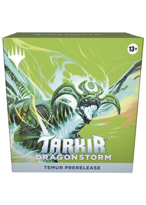 Trading Card Games Magic the Gathering - Tarkir Dragonstorm - Temur - Prelease Kit - Cardboard Memories Inc.