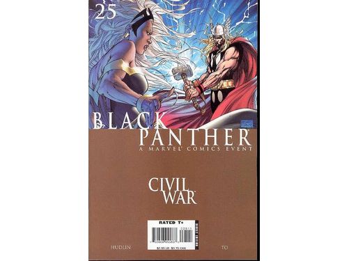 Comic Books Marvel Comics - Black Panther (2006) 025 (Cond. VG+) 20434 - Cardboard Memories Inc.