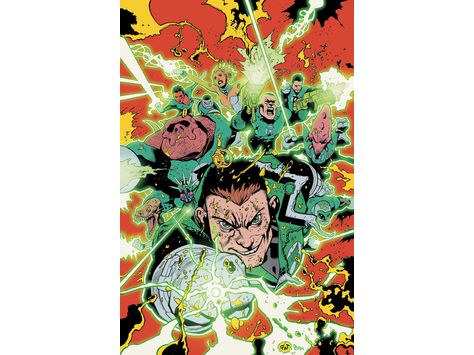 Comic Books DC Comics - Green Lantern Corps 017 (Cond. VF-) 18520 - Cardboard Memories Inc.