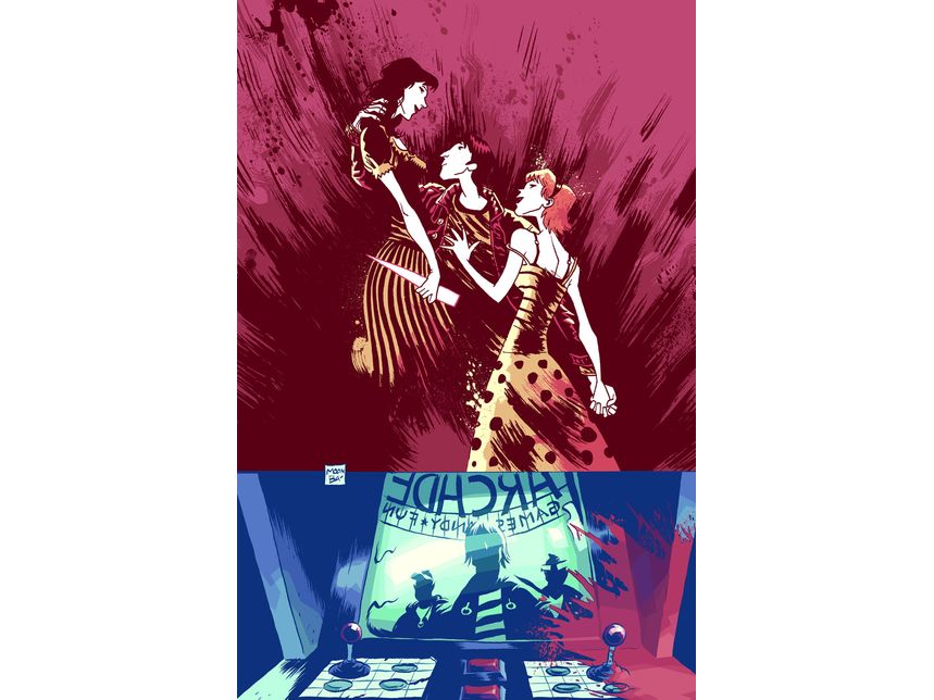 Comic Books Dark Horse Comics - Buffy the Vampire Slayer Tales of the Vampires - BA & Moon Cover Variant Edition (Cond. VF-) - 17775 - Cardboard Memories Inc.