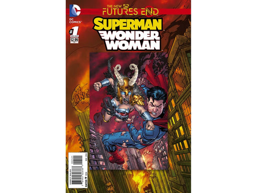 Comic Books DC Comics - Superman Wonder Woman Futures End 001 (Cond. VF-) - 19470 - Cardboard Memories Inc.