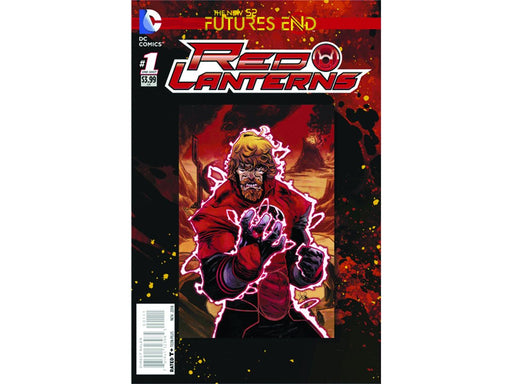 Comic Books DC Comics - Red Lantern Futures End 001 - 3D Cover Variant Edition (Cond. VF-) - 19143 - Cardboard Memories Inc.