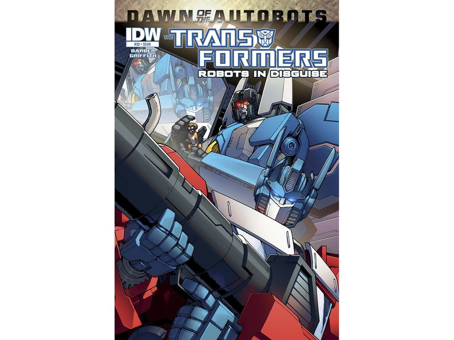Comic Books, Hardcovers & Trade Paperbacks IDW - Transformers Robots in Disguise (2014) 032 Dawn of The Autobots (Cond. VF-) - 17744 - Cardboard Memories Inc.