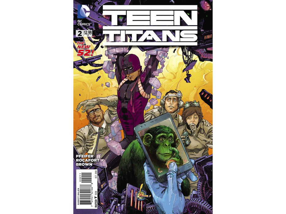 Comic Books DC Comics - Teen Titans 002 (Cond. VF-) 18394 - Cardboard Memories Inc.
